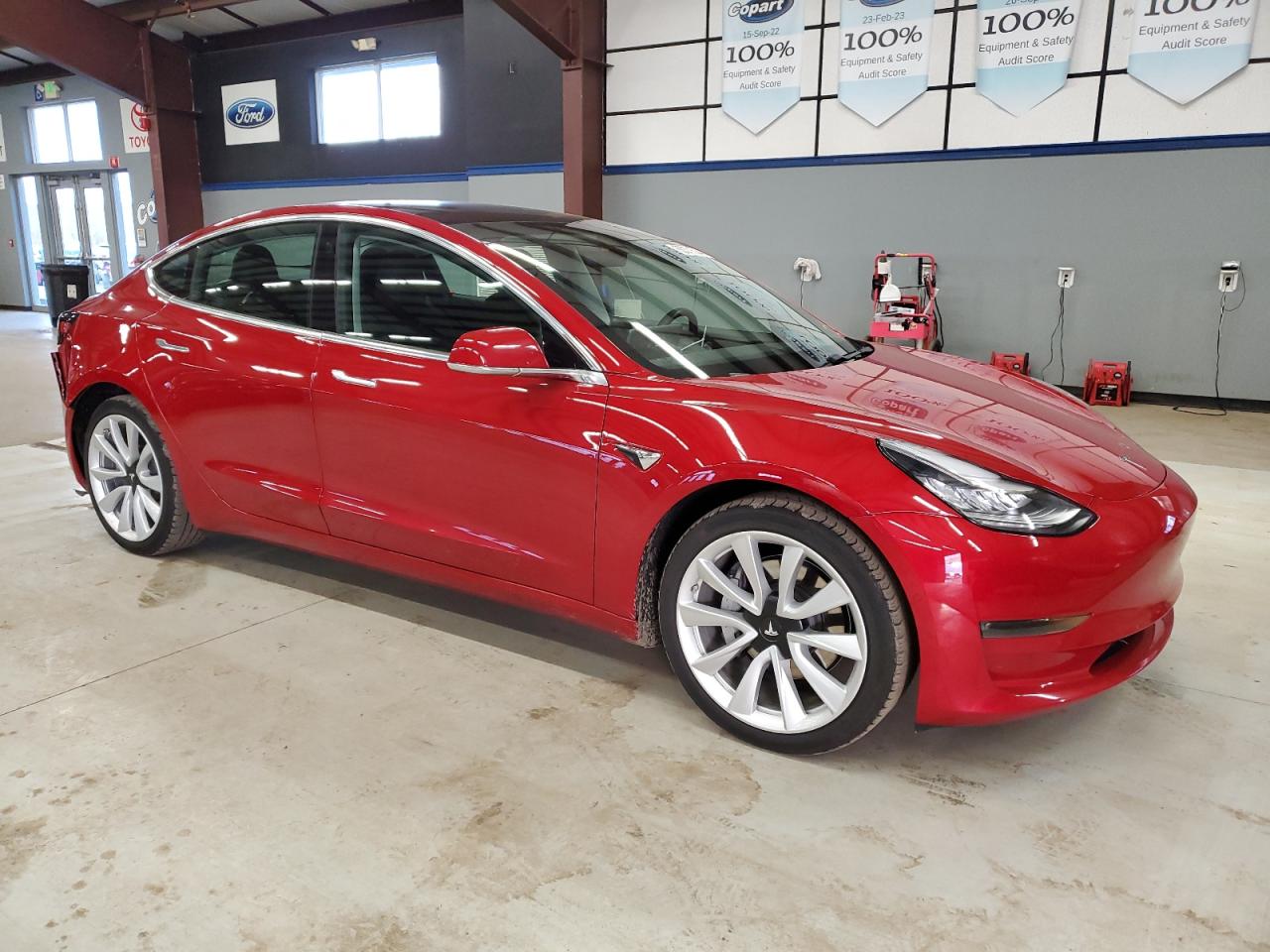 VIN 5YJ3E1EB4JF121647 2018 TESLA MODEL 3 no.4