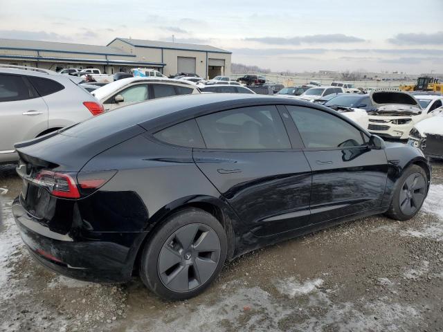  TESLA MODEL 3 2022 Чорний