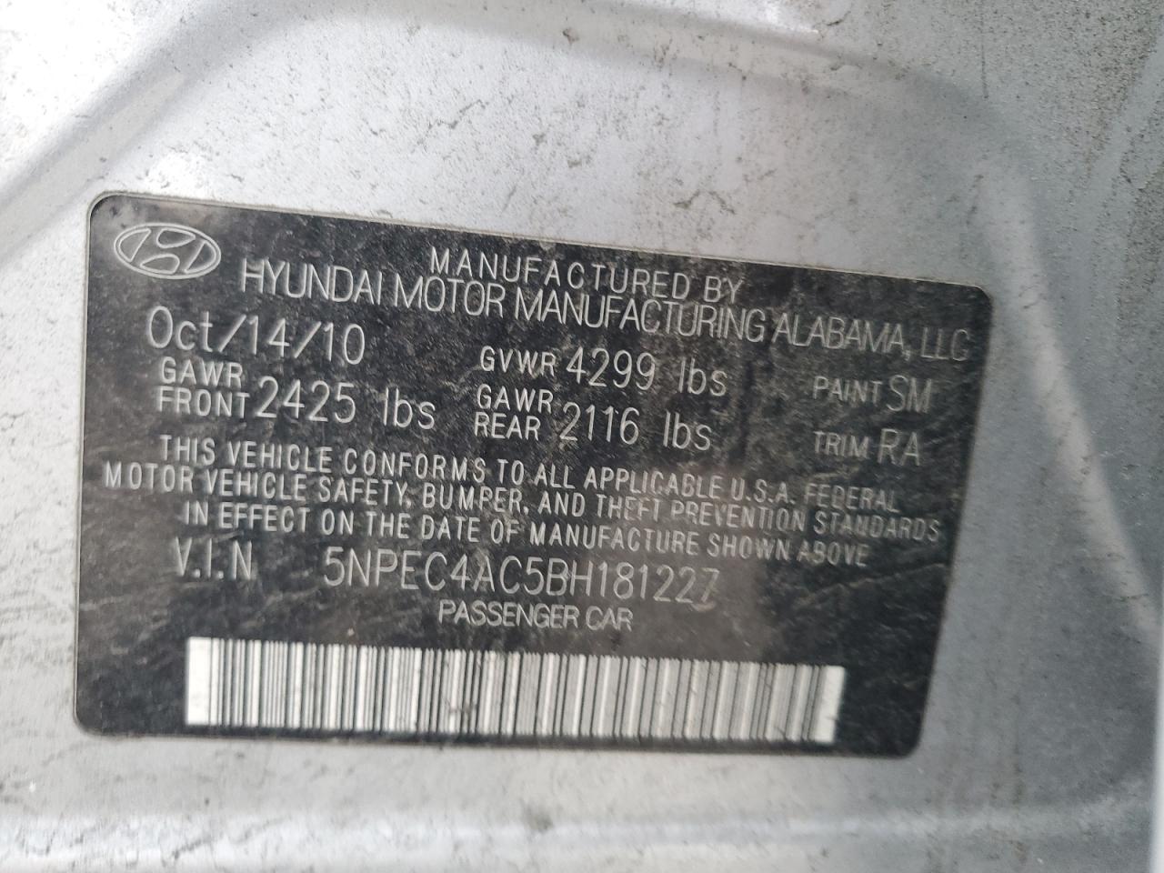 2011 Hyundai Sonata - Image 12