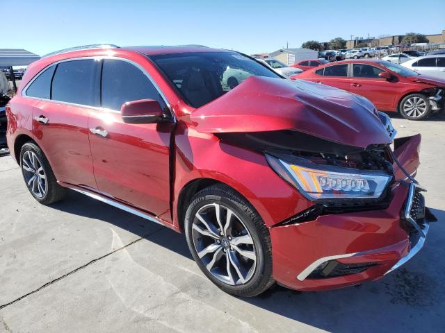  ACURA MDX 2019 Czerwony