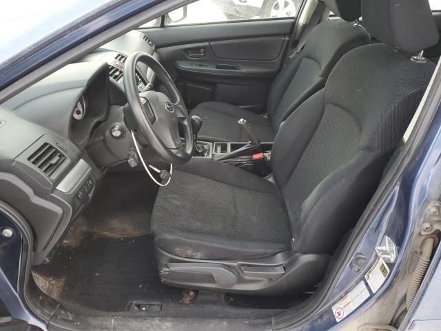  SUBARU IMPREZA 2012 Синий