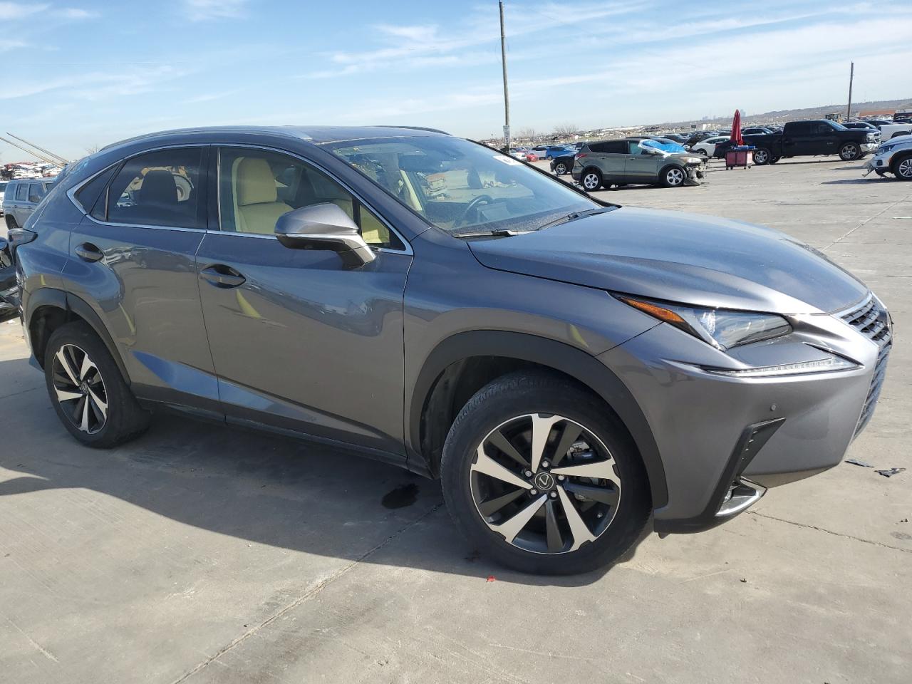 VIN JTJGARBZ9M2183384 2021 LEXUS NX no.4