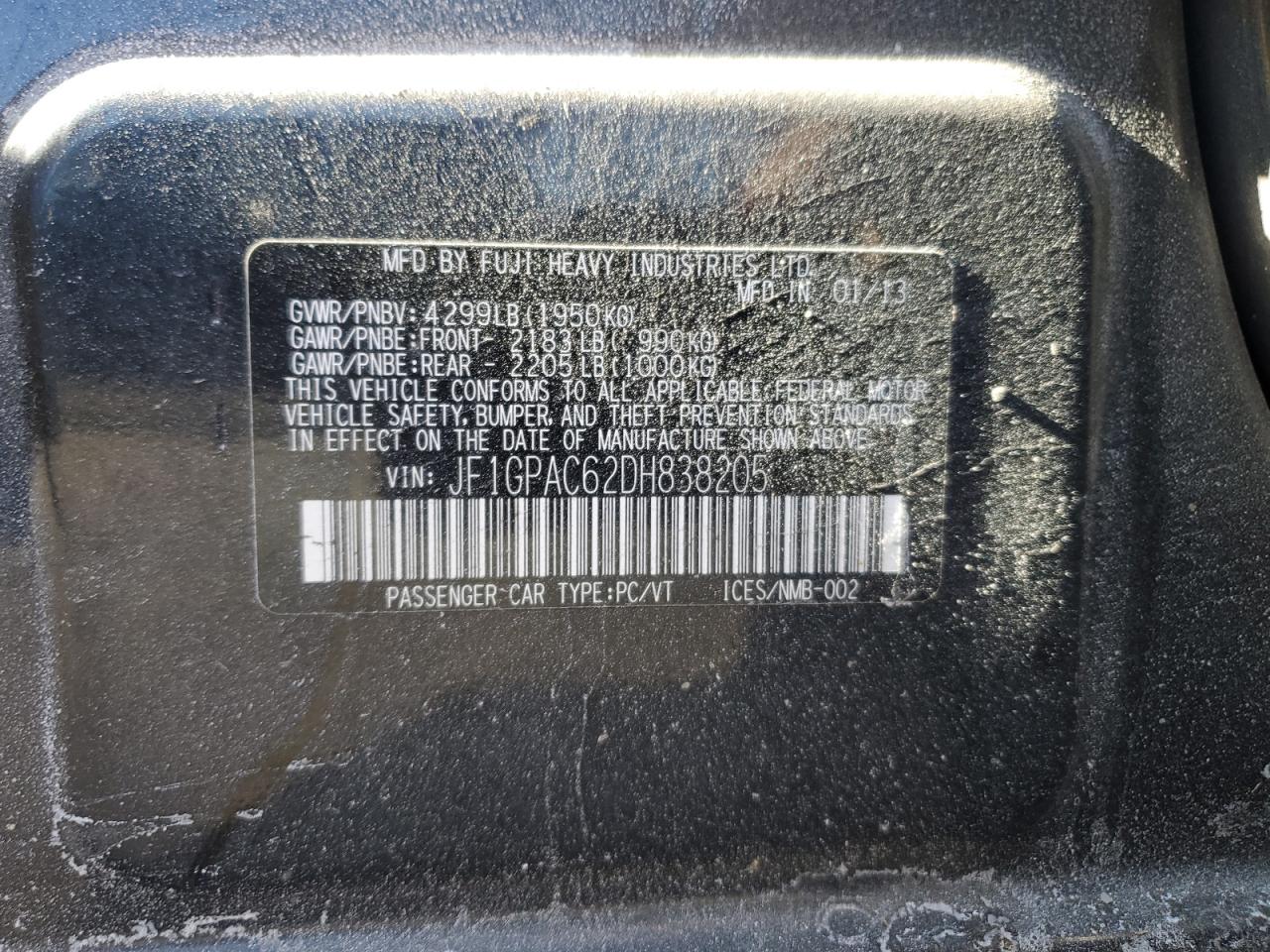 2013 Subaru Impreza - Image 14