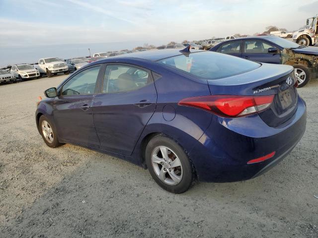  HYUNDAI ELANTRA 2014 Синій