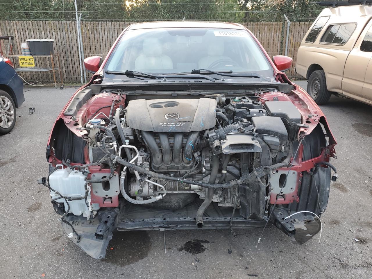 VIN JM1BM1M39E1101952 2014 MAZDA 3 no.5