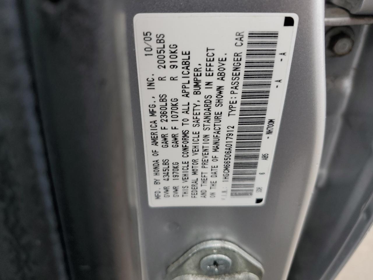 2006 Honda Accord - Image 12