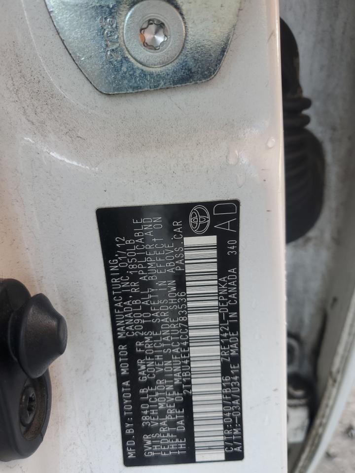2012 Toyota Corolla - Image 12