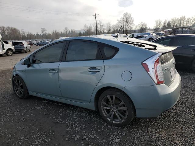  TOYOTA PRIUS 2012 Teal