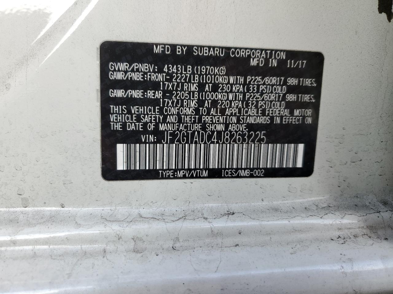 2018 Subaru XV - Image 13