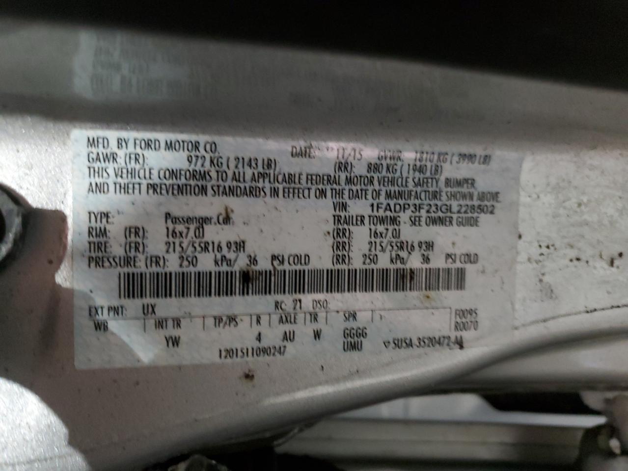 2016 Ford Focus - Image 12