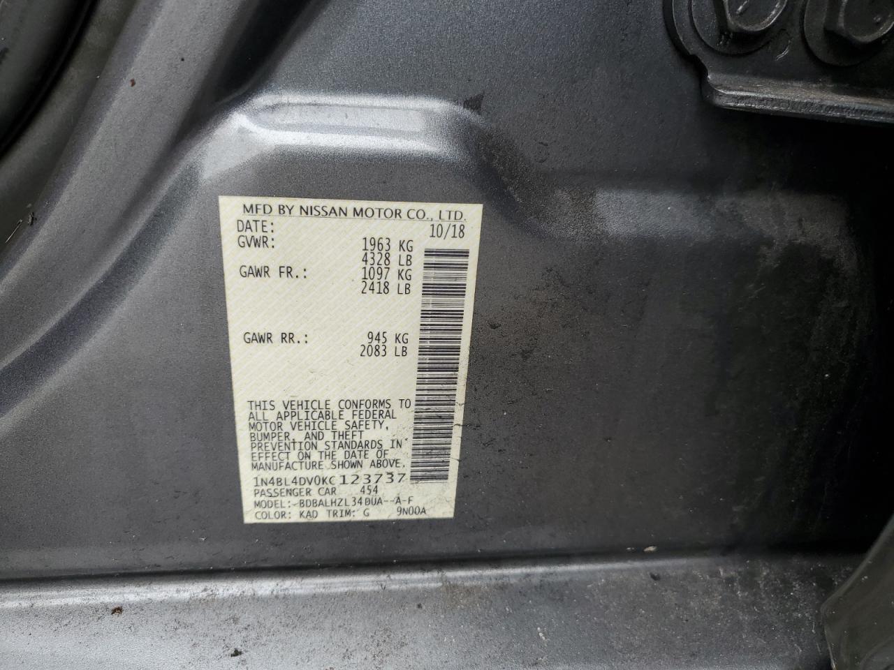 2019 Nissan Altima - Image 12