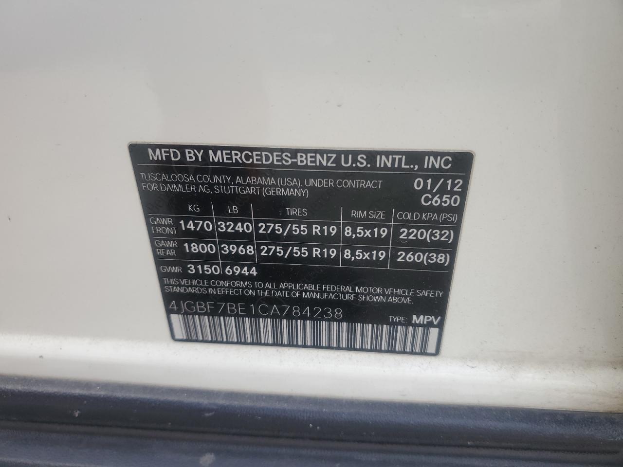 2012 Mercedes-Benz GL-klasse - Image 13
