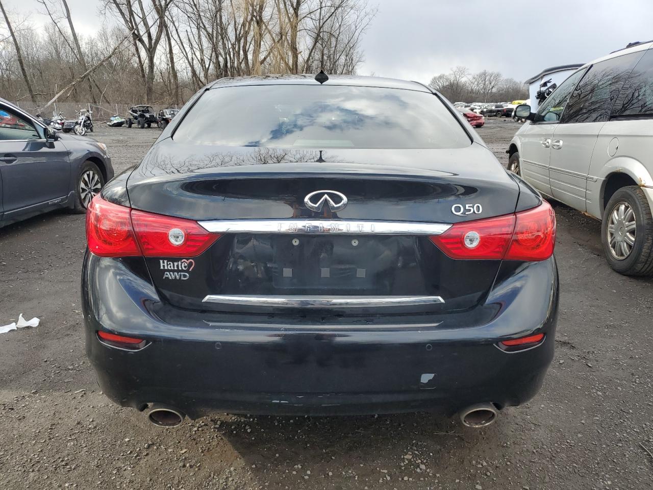 VIN JN1BV7AR6FM407745 2015 INFINITI Q50 no.6