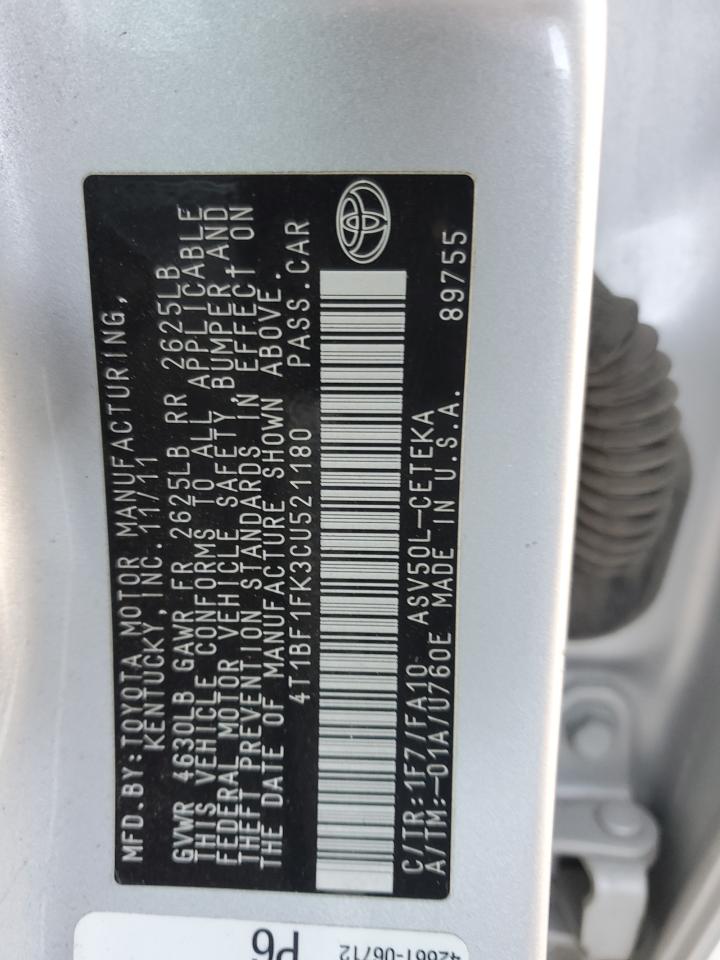 2012 Toyota Camry - Image 12