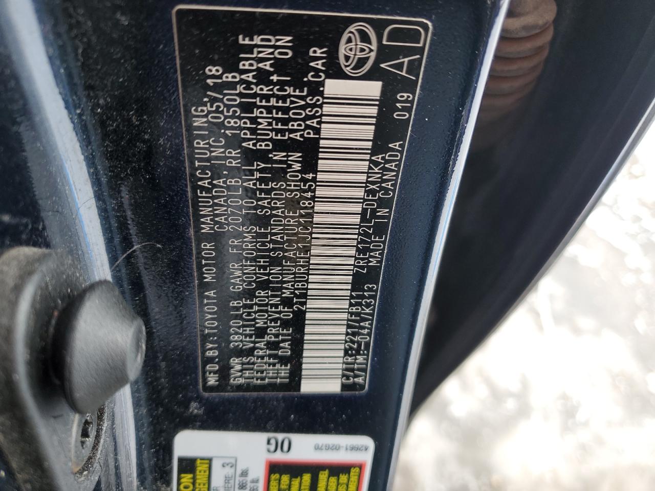 2018 Toyota Corolla - Image 12