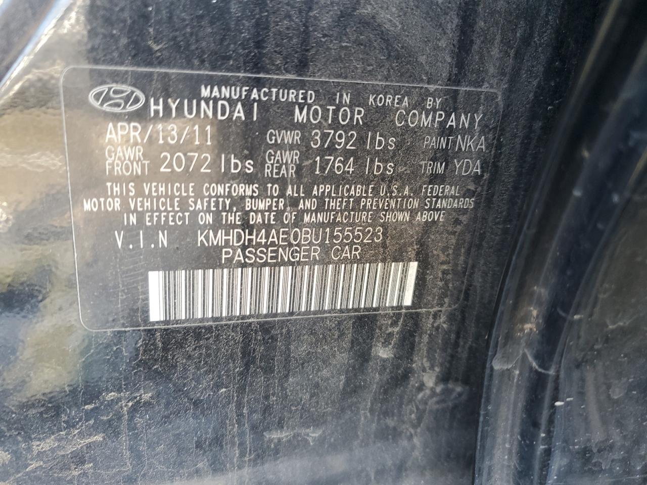 2011 Hyundai Elantra - Image 12