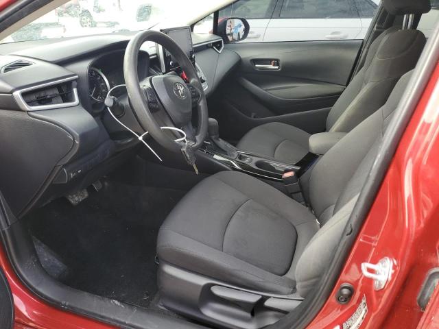  TOYOTA COROLLA 2021 Czerwony