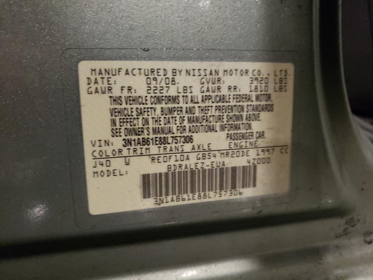 2008 Nissan Sentra - Image 12