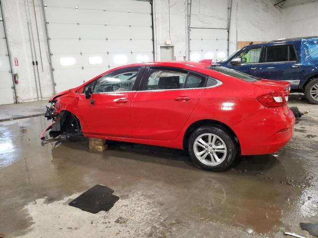  CHEVROLET CRUZE 2016 Czerwony