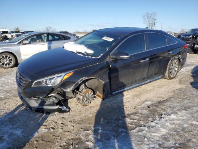 Sedans HYUNDAI SONATA 2016 Black