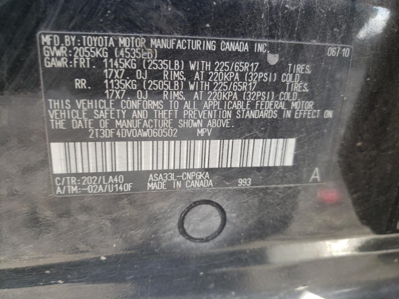2010 Toyota RAV 4 - Image 13