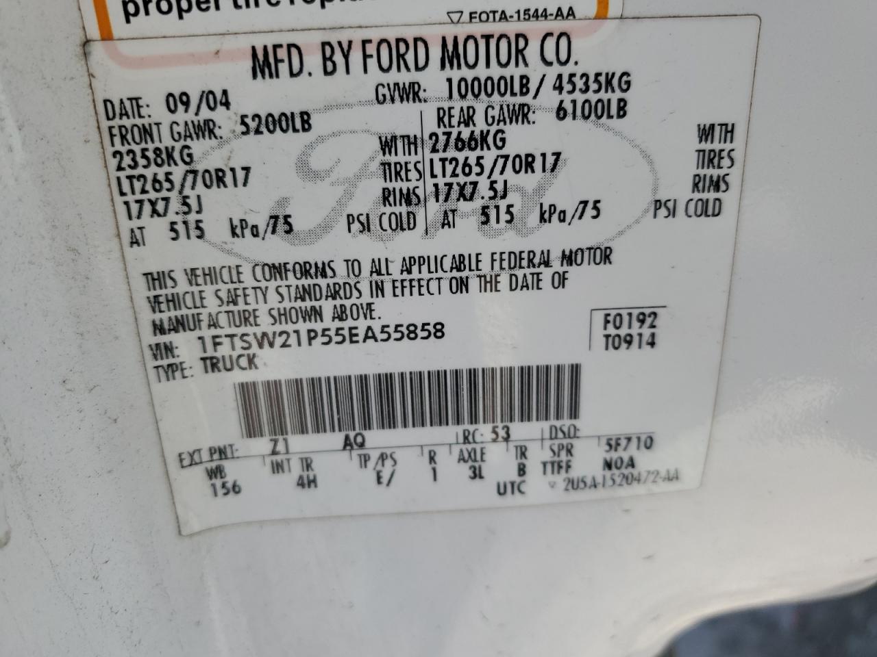 2005 Ford F250 - Image 12