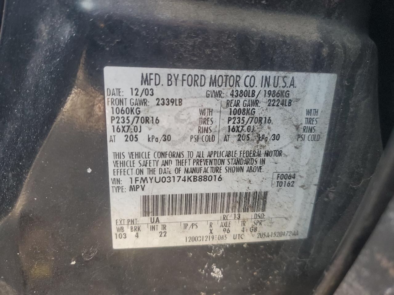 2004 Ford Escape - Image 13