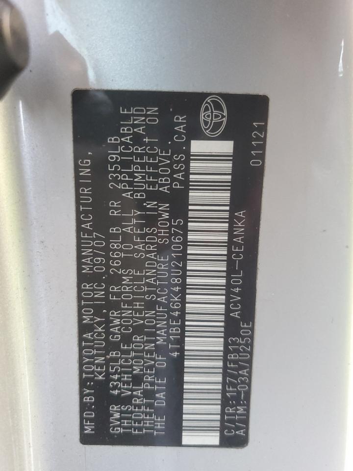 2008 Toyota Camry - Image 12