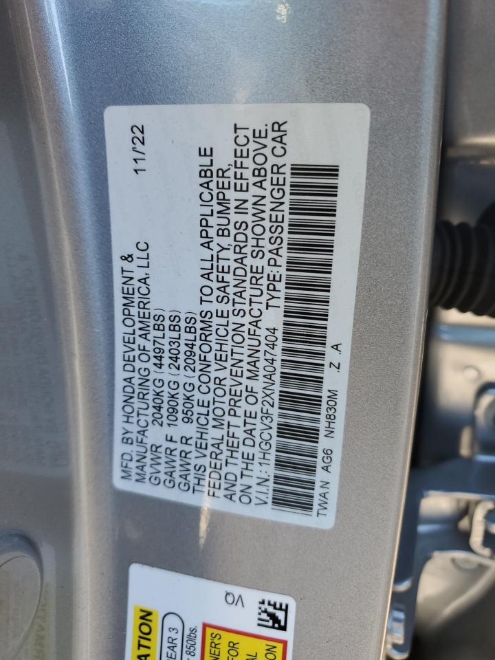 2022 Honda Accord - Image 14