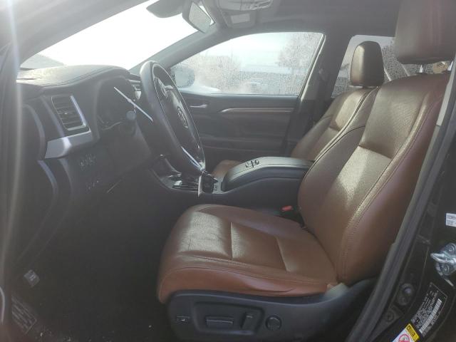  TOYOTA HIGHLANDER 2017 Black