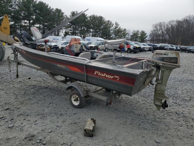 1987 FISHER BOAT W/TRL