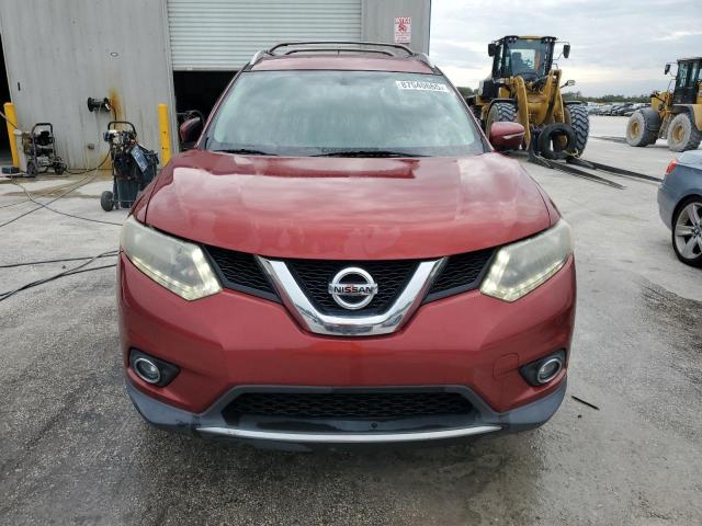 Паркетники NISSAN ROGUE 2014 Красный