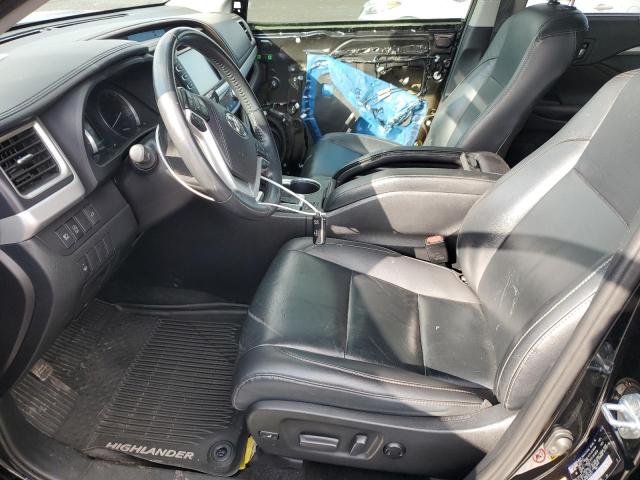  TOYOTA HIGHLANDER 2019 Чорний
