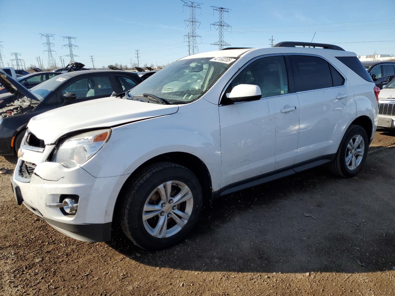2010 Chevrolet Equinox Lt на продаже в Elgin, IL - Front End