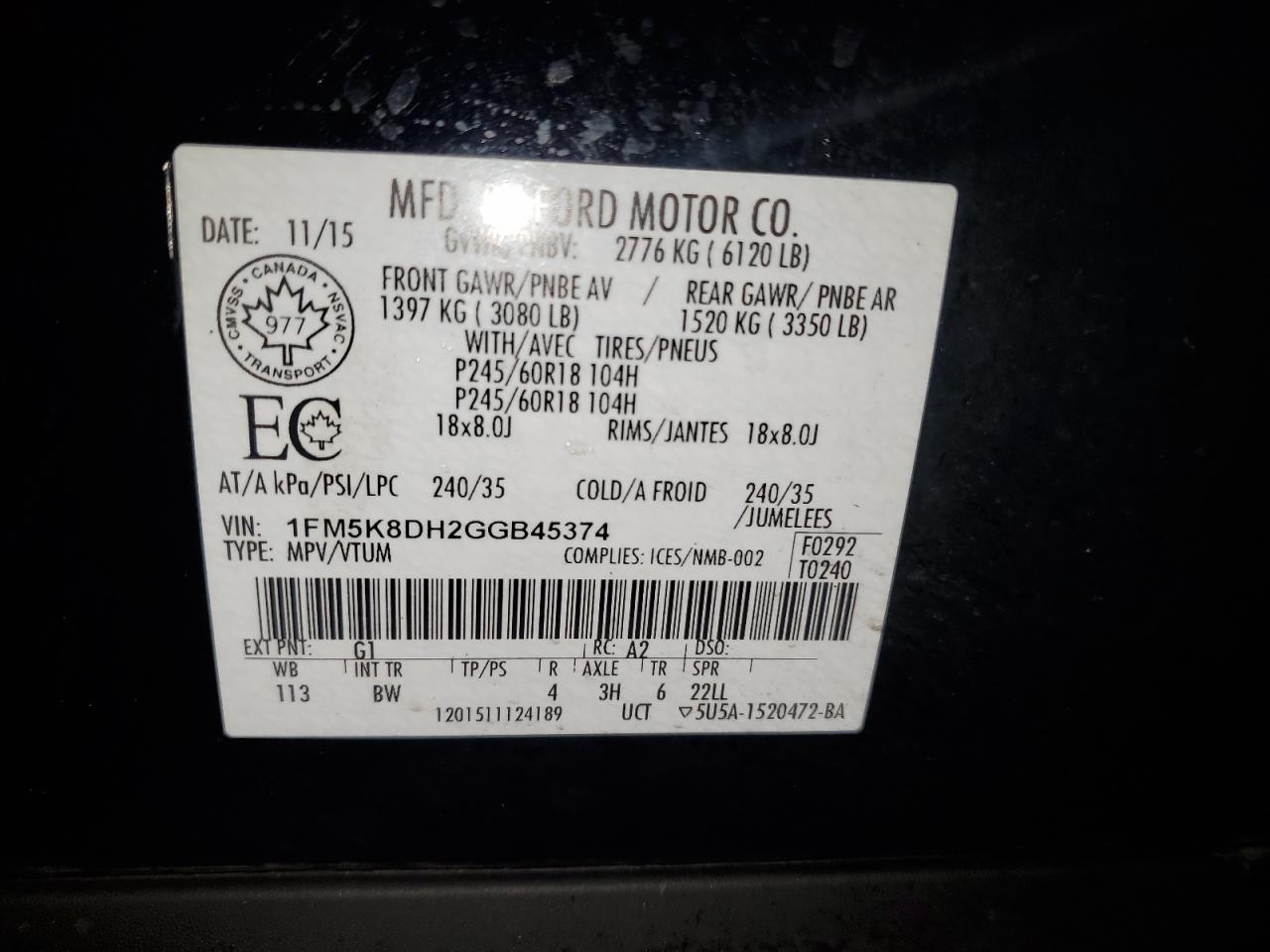2016 Ford Explorer - Image 14