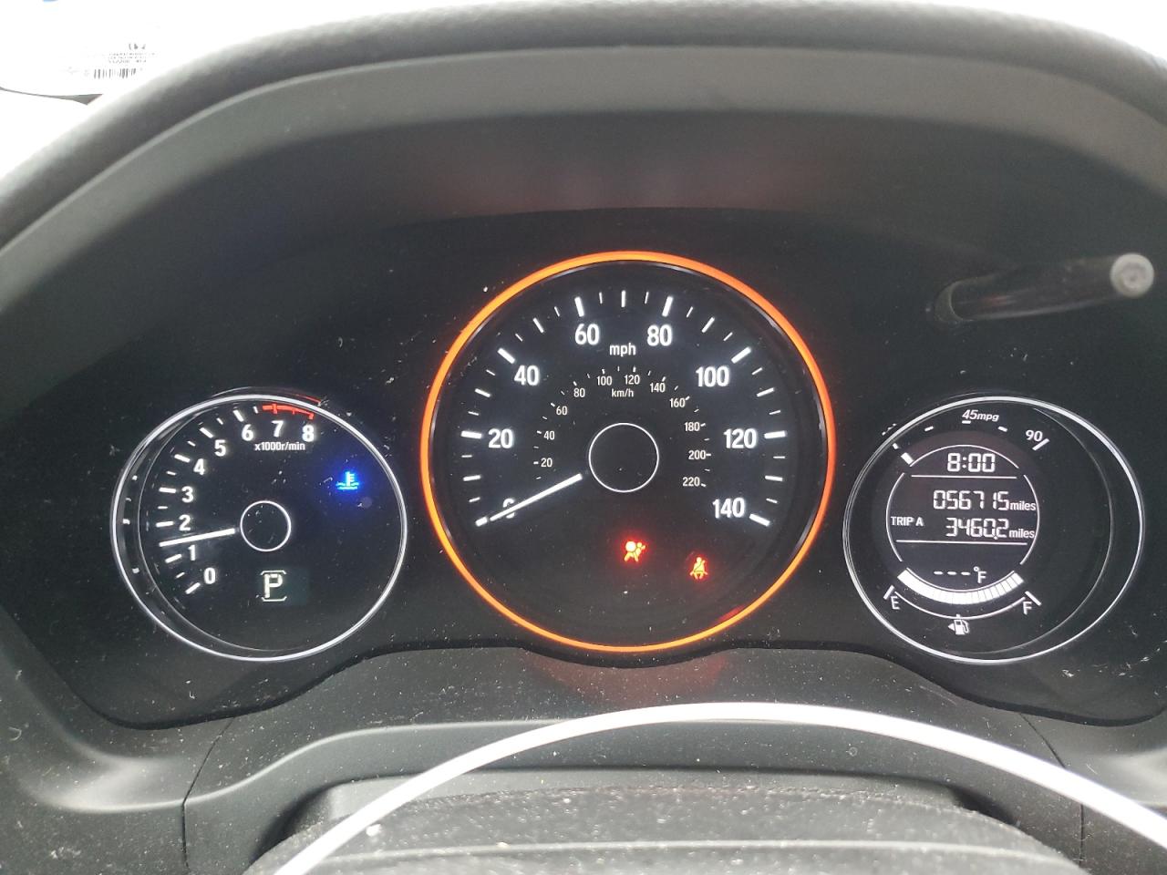 2018 Honda Hr-V Ex VIN: 3CZRU6H57JM725781 Lot: 87505365