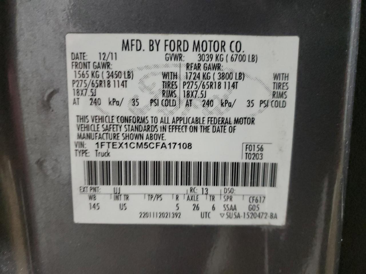 2012 Ford F-150 - Image 12