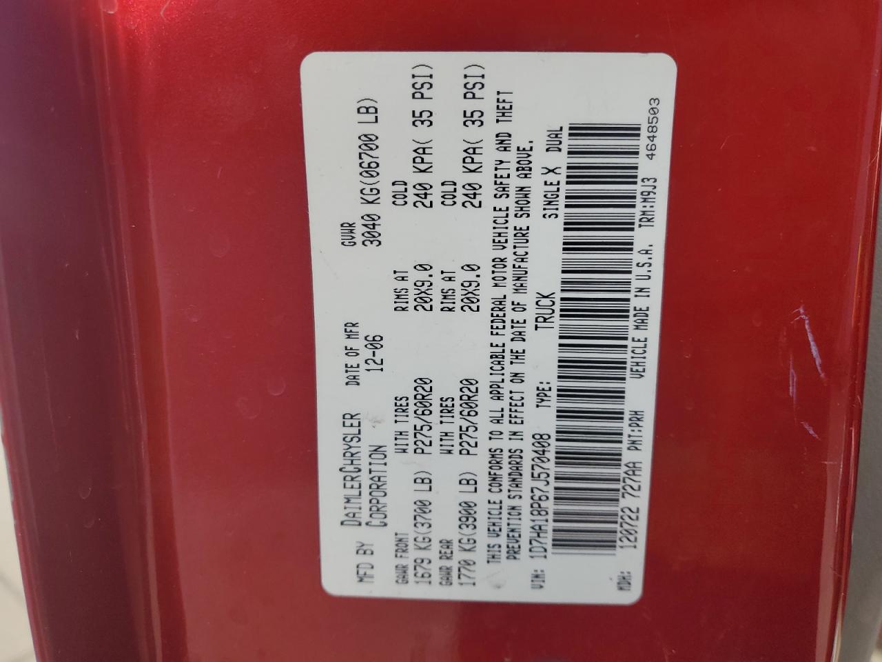 2007 Dodge RAM - Image 12