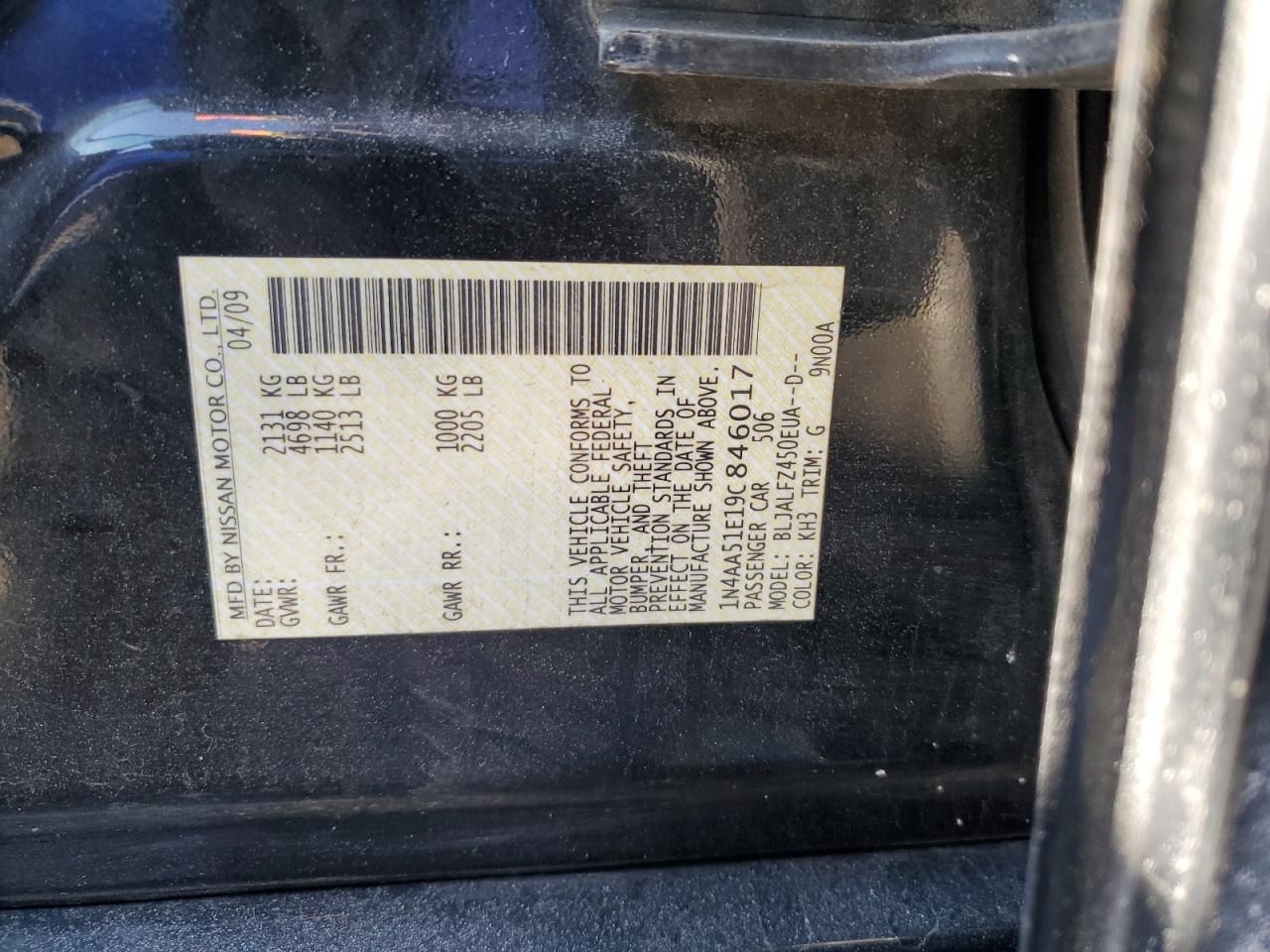 2009 Nissan Maxima - Image 12