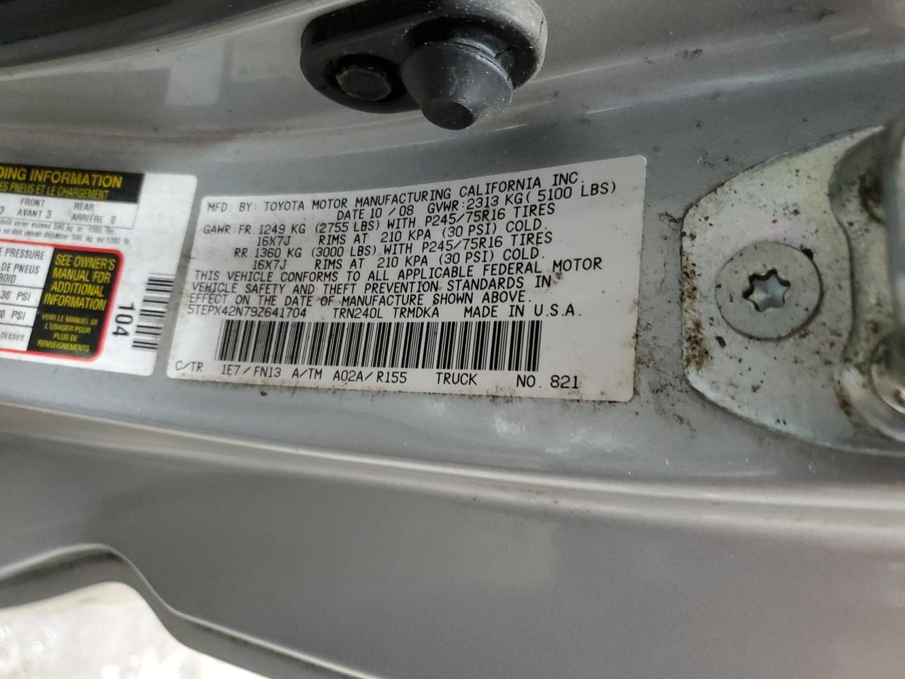 2009 Toyota Tacoma - Image 14