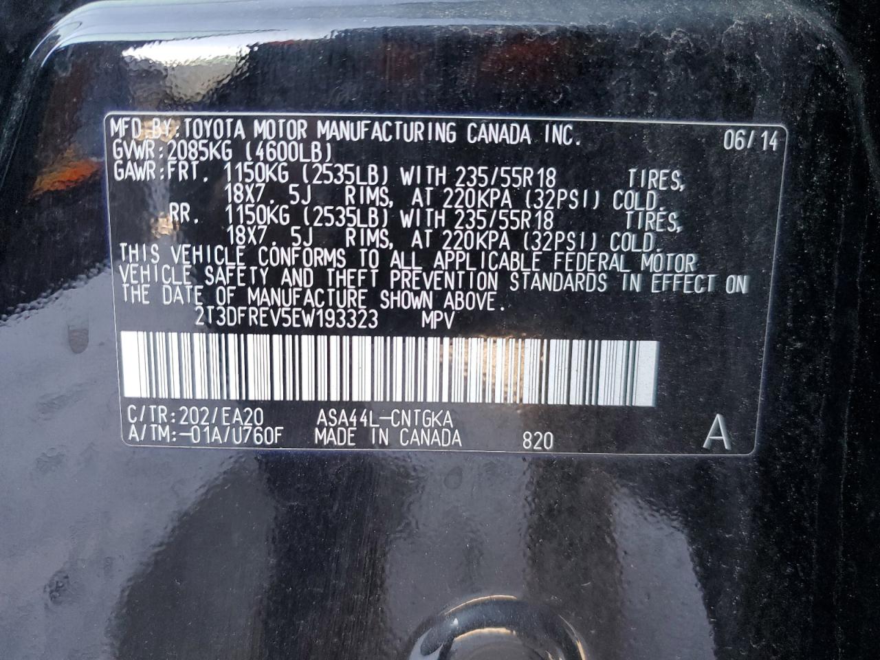 2014 Toyota RAV 4 - Image 13