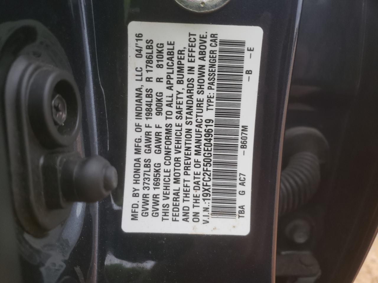 2016 Honda Civic - Image 15