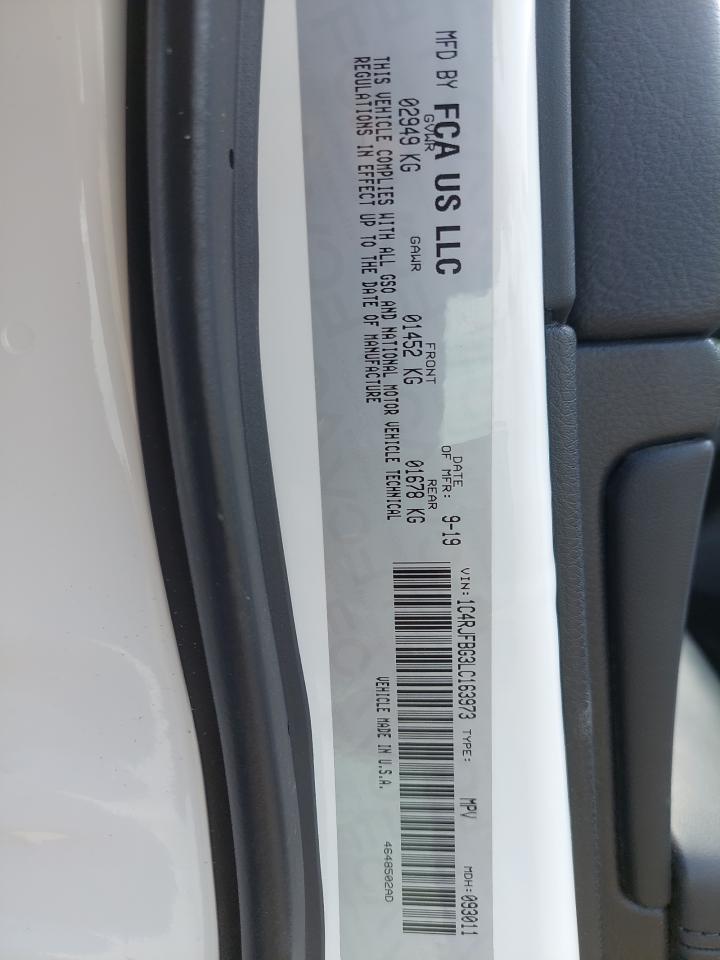 1C4RJFBG3LC163973 - 2020 JEEP GRAND CHER - #88566185