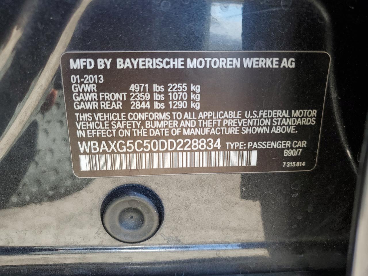 2013 BMW 5er - Image 12