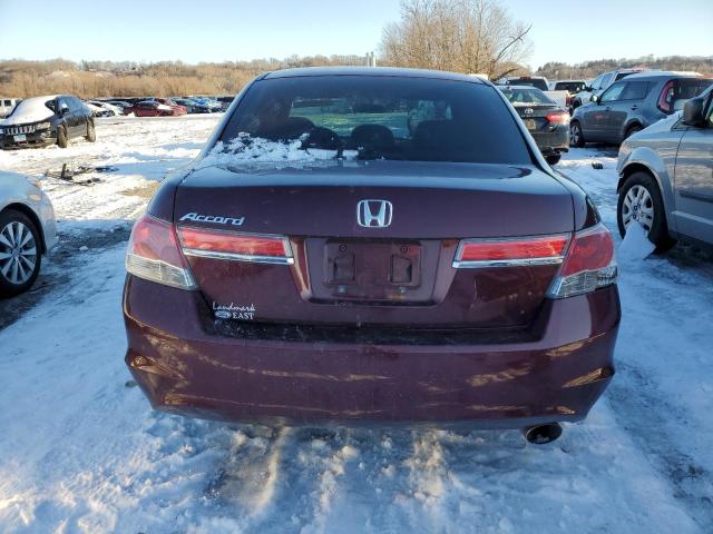  HONDA ACCORD 2012 Бордовый