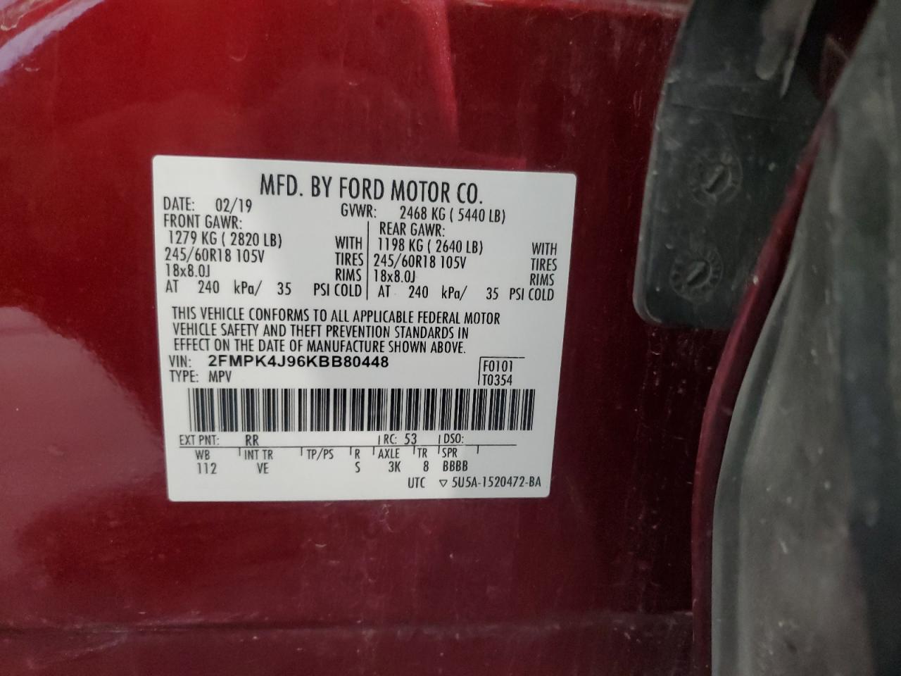 2019 Ford Edge - Image 13