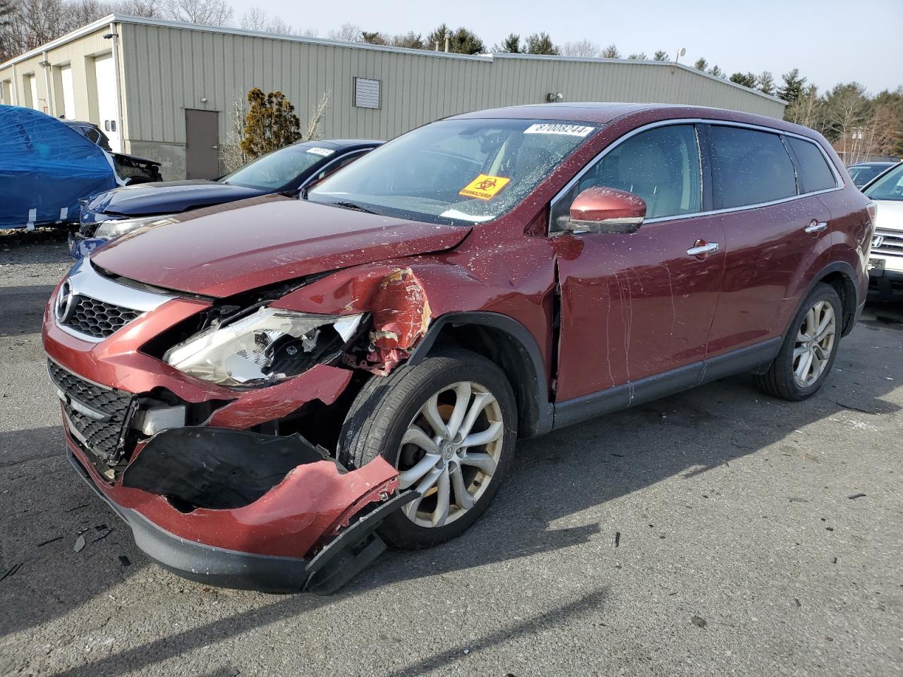 2011 Mazda Cx-9 продається в Exeter, RI - Front End