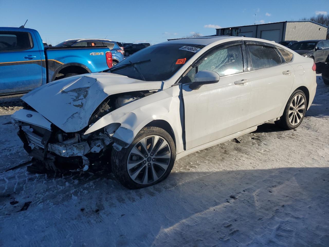 2019 Ford Fusion Se იყიდება Wayland-ში, MI - Front End