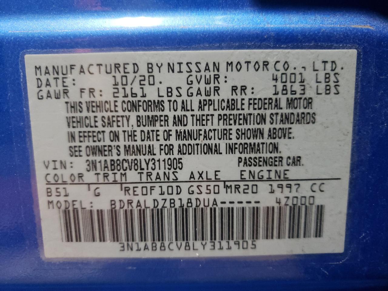 2020 Nissan Sentra - Image 12