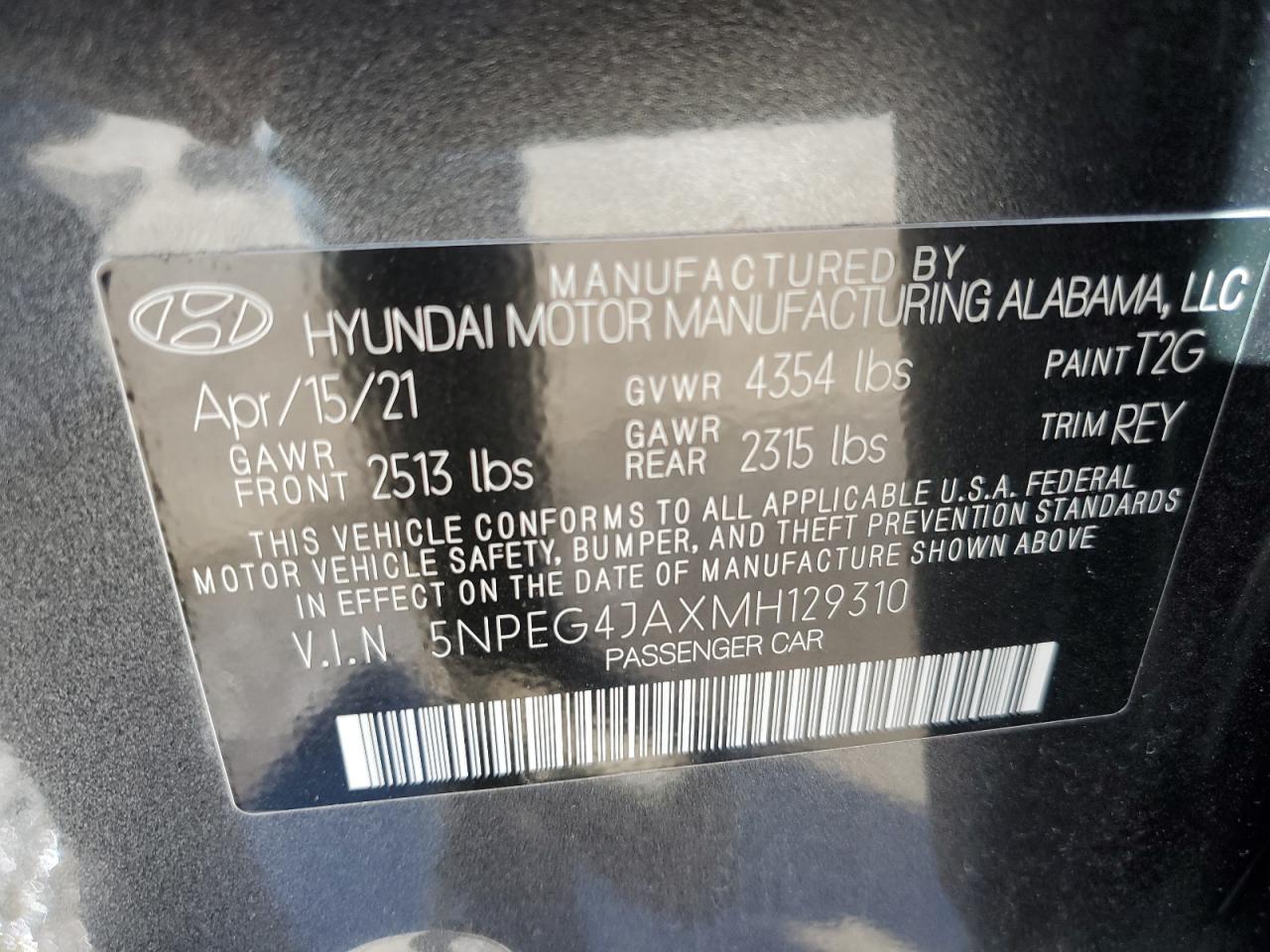 2021 Hyundai Sonata - Image 14